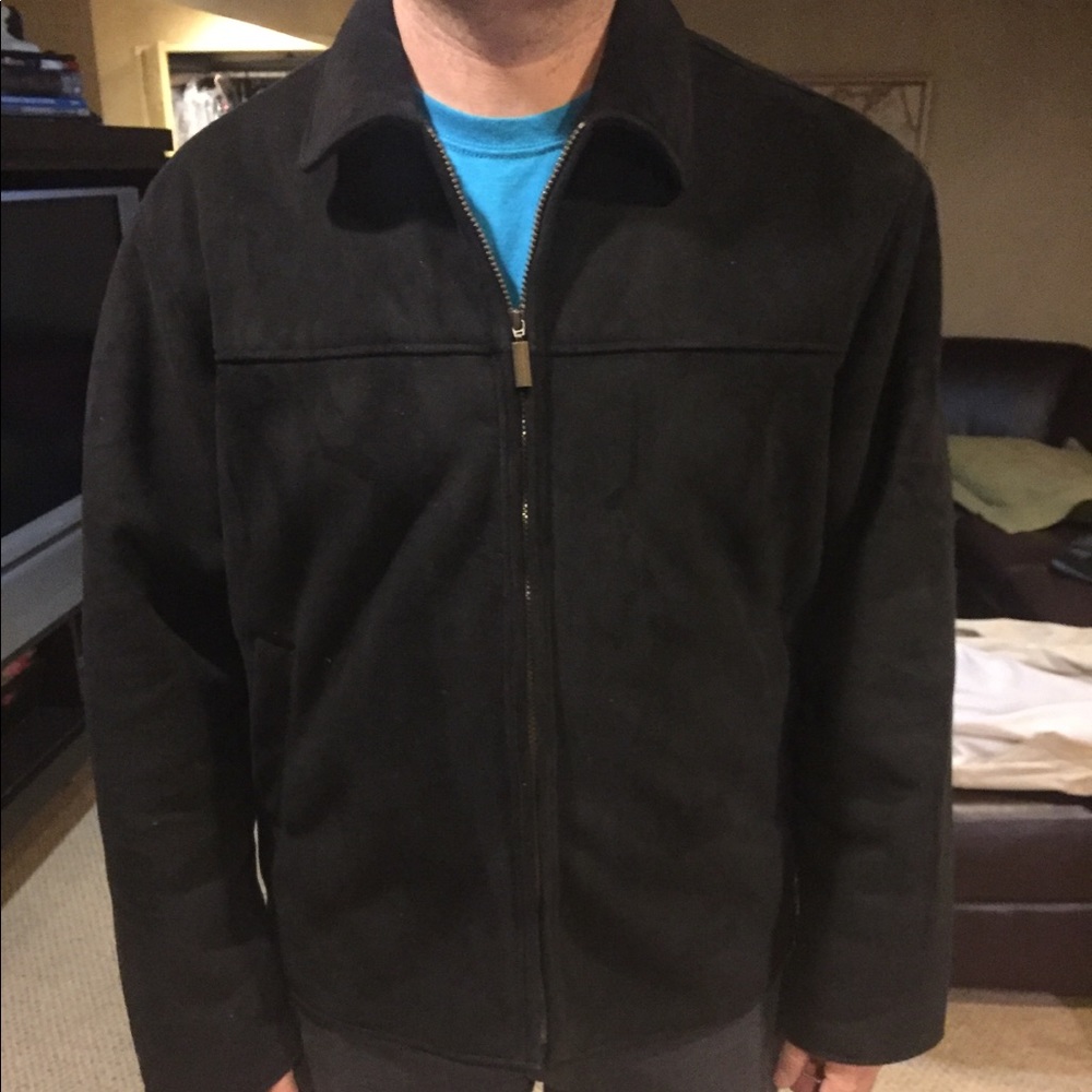 Men’s faux shearling jacket
